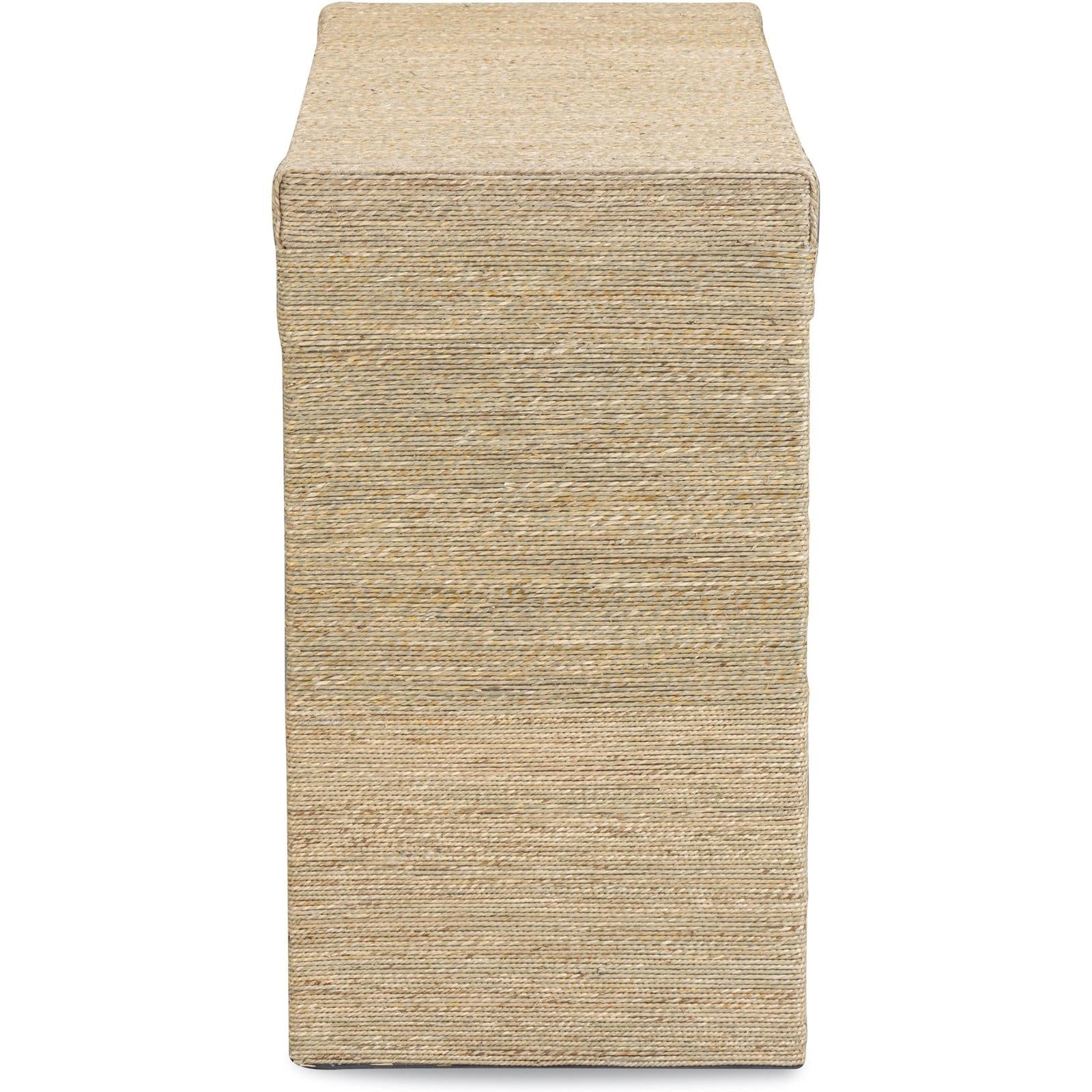 TOV Furniture Mona Natural Seagrass Console Table