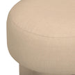 TOV Furniture Masha Yellow Gingham Performance Linen Accent Stool