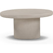 TOV Furniture Jade Concrete Indoor/Outdoor Coffee Table