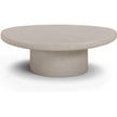 TOV Furniture Jade Concrete Indoor/Outdoor Coffee Table 