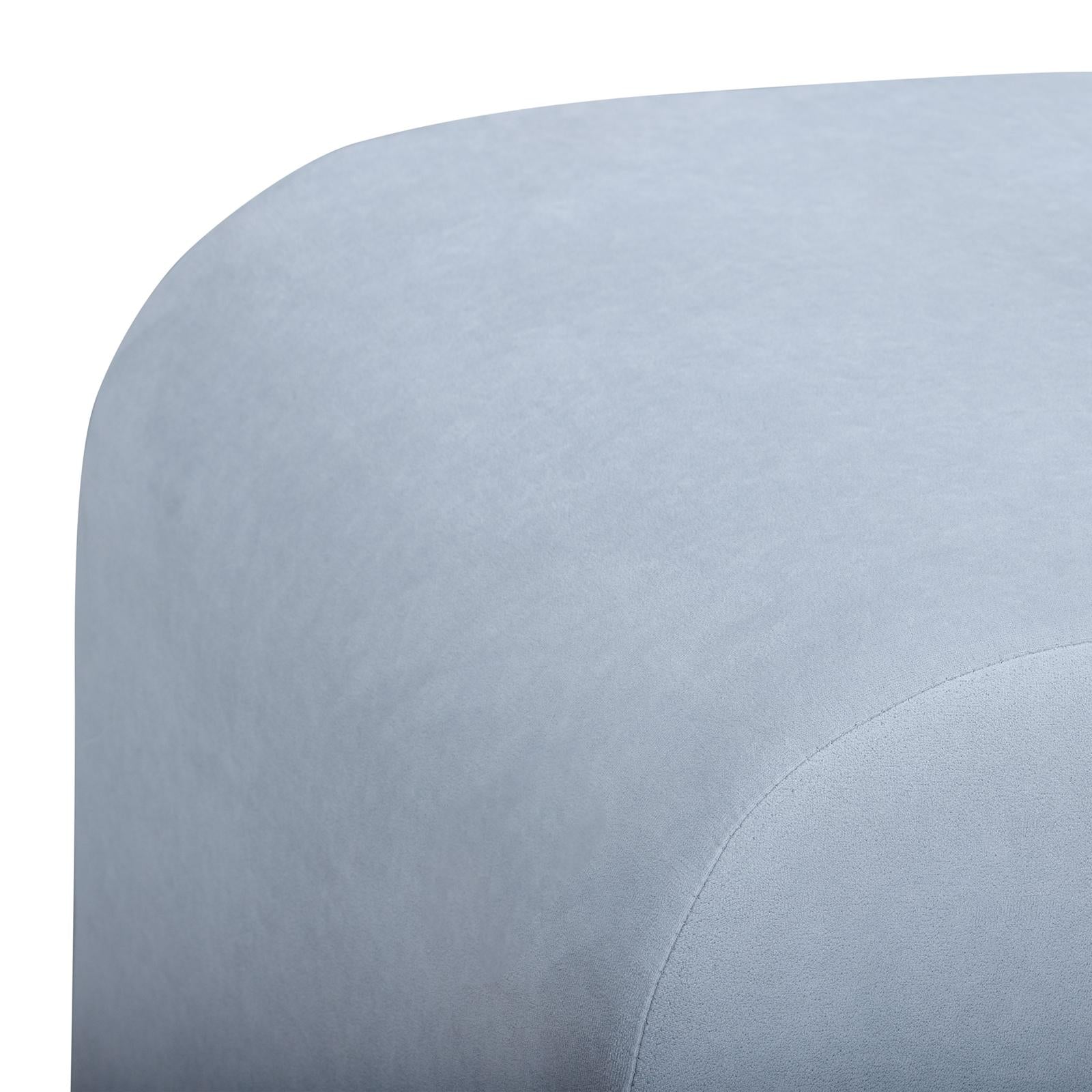 TOV Furniture Desi Performance Velvet Ottoman