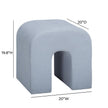 TOV Furniture Desi Performance Velvet Ottoman