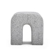 TOV Furniture Desi Woven Performance Fabric Ottoman