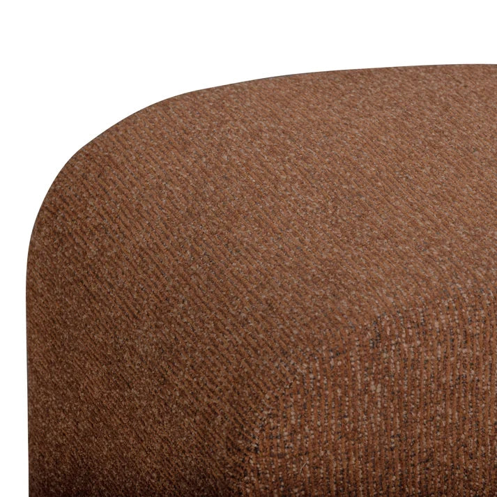 TOV Furniture Desi Woven Performance Fabric Ottoman