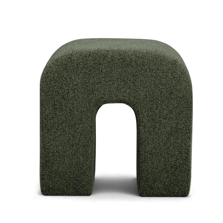 TOV Furniture Desi Woven Performance Fabric Ottoman
