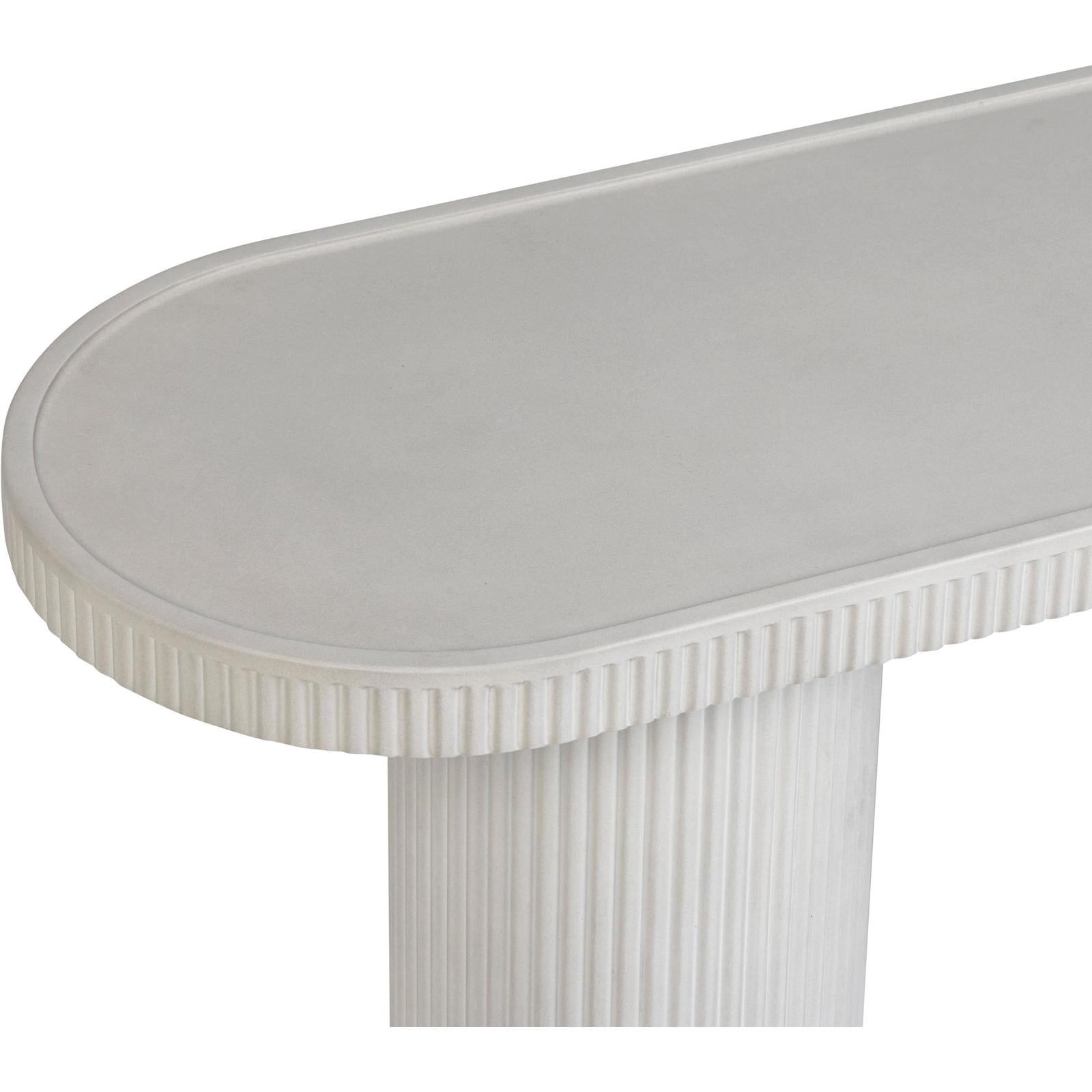 TOV Furniture Darcy Concrete Indoor/Outdoor Console Table