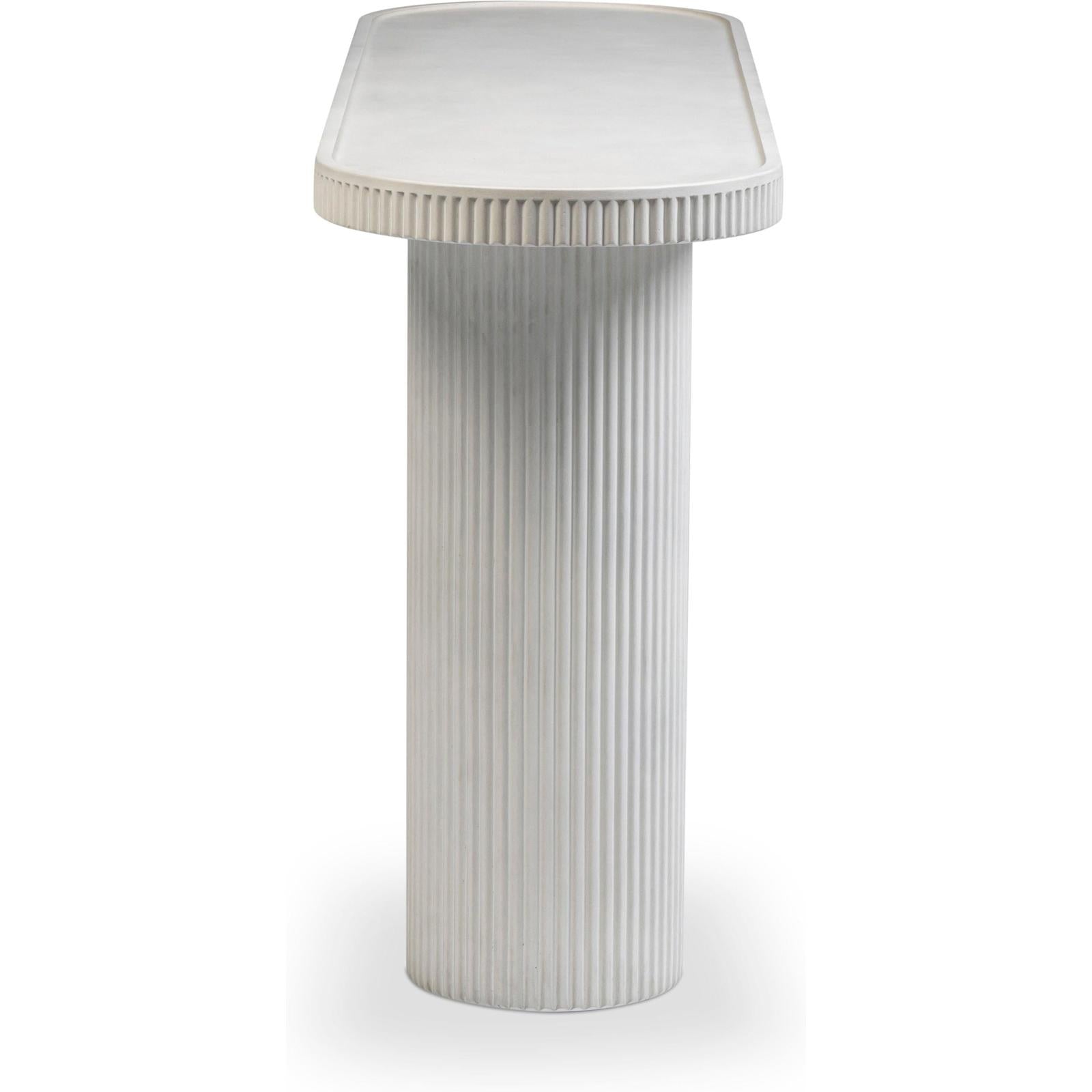 TOV Furniture Darcy Concrete Indoor/Outdoor Console Table
