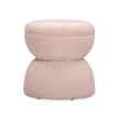 TOV Furniture Tomlin Ruched Performance Fabric Game Ottoman