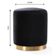 TOV Furniture Opal Ottoman