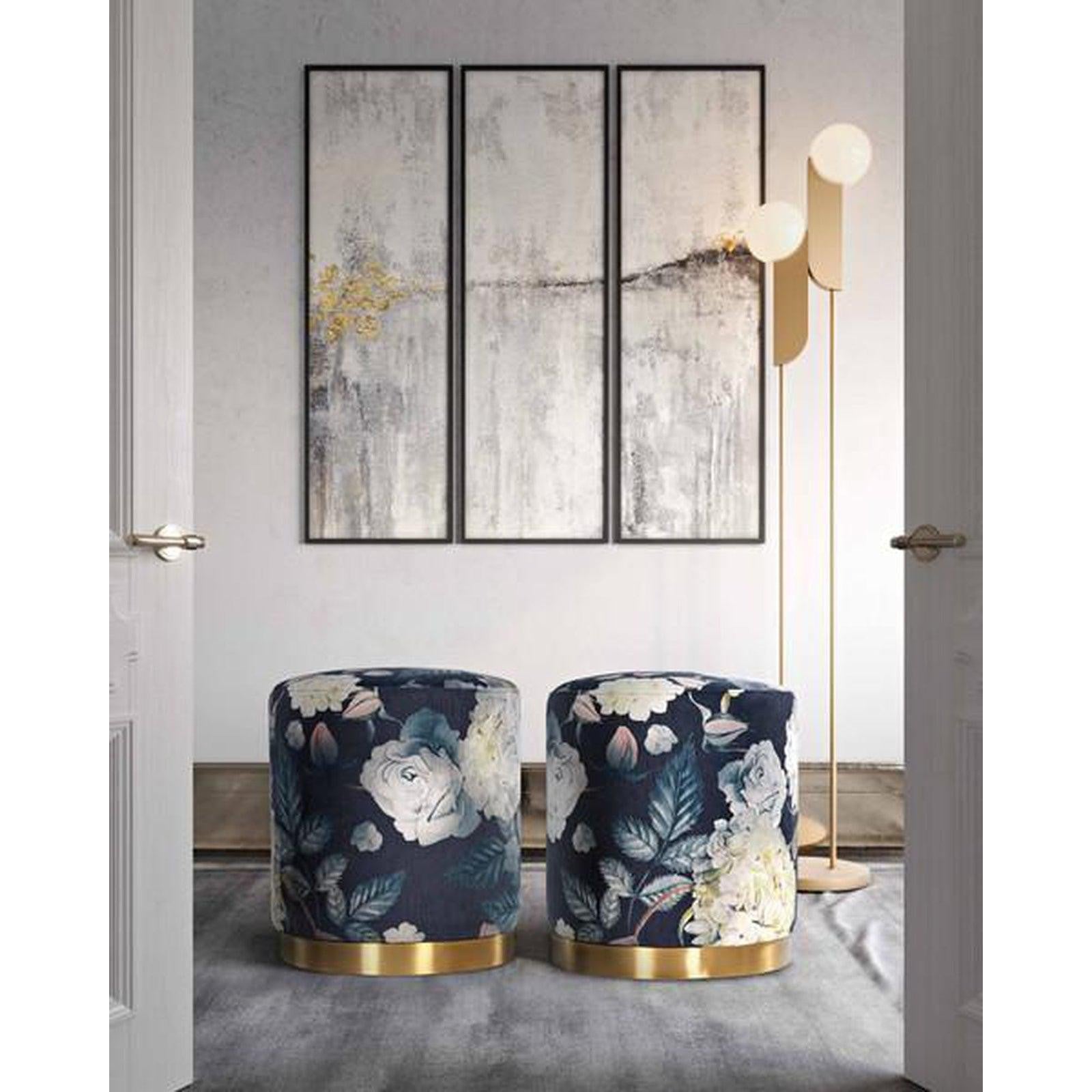 TOV Furniture Opal Ottoman
