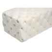 TOV Furniture Kaylee Jumbo Velvet Ottoman