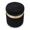 TOV Furniture Melody Tasseled Ottoman