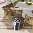 TOV Furniture Taurus Ceramic Stool