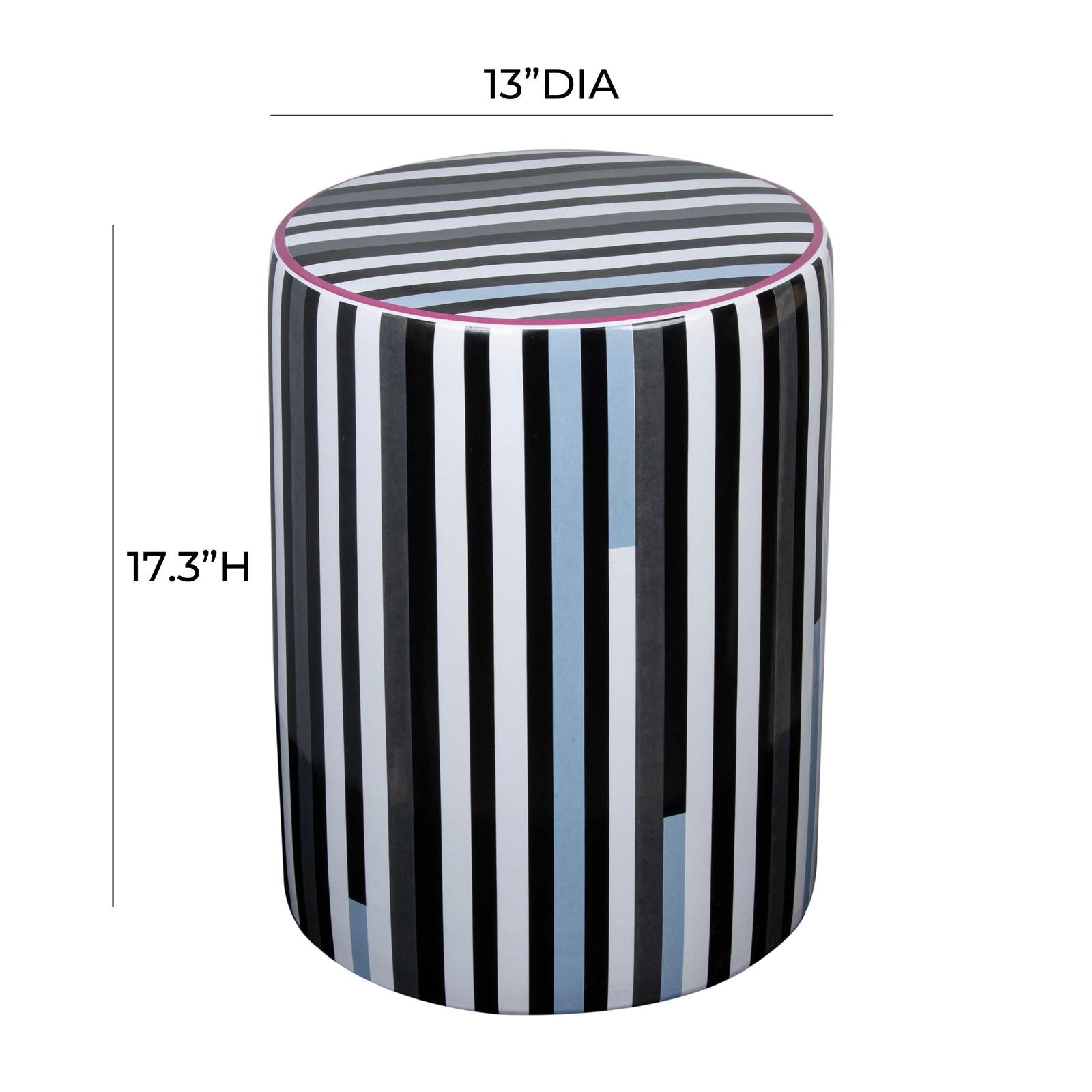 TOV Furniture Taurus Ceramic Stool