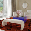TOV Furniture Leigh Velvet Channeled Bench