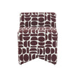 TOV Furniture Pippa Geometric Jacquard Weave Stool