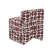 TOV Furniture Pippa Geometric Jacquard Weave Stool