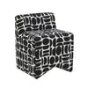 TOV Furniture Pippa Geometric Jacquard Weave Stool