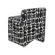 TOV Furniture Pippa Geometric Jacquard Weave Stool