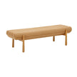TOV Furniture Julianna Sunflower Yellow Heavy Linen Bench