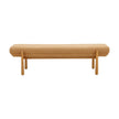TOV Furniture Julianna Sunflower Yellow Heavy Linen Bench
