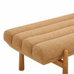 TOV Furniture Julianna Sunflower Yellow Heavy Linen Bench