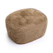 TOV Furniture Britt Contract-Grade Vegan Shearling Ottoman