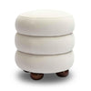 TOV Furniture Stefanie Performance Velvet Ottoman