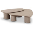 TOV Furniture Rhema 2-Piece Washed Ash Nesting Coffee Table Set