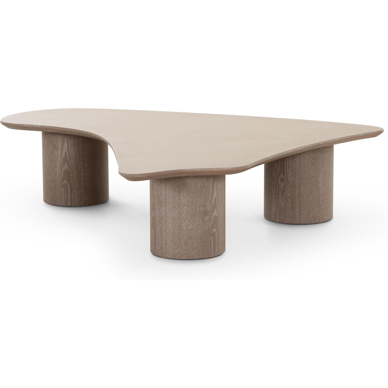 TOV Furniture Rhema Washed Ash Coffee Table
