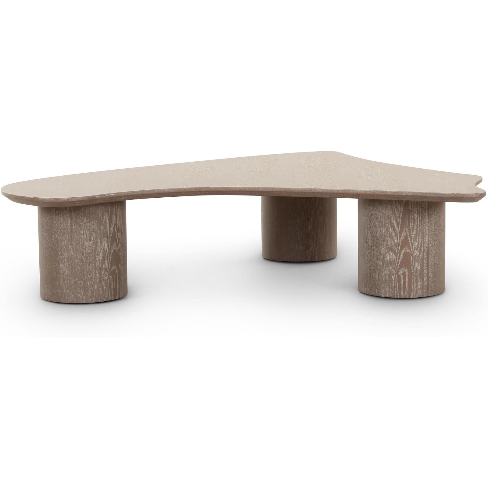TOV Furniture Rhema Washed Ash Coffee Table