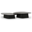 TOV Furniture Roche 2-Piece Ash Nesting Coffee Table Set