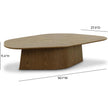 TOV Furniture Roche 2-Piece Ash Nesting Coffee Table Set