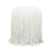 TOV Furniture Shag Me Performance Vegan Leather Ottoman