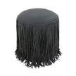 TOV Furniture Shag Me Performance Vegan Leather Ottoman