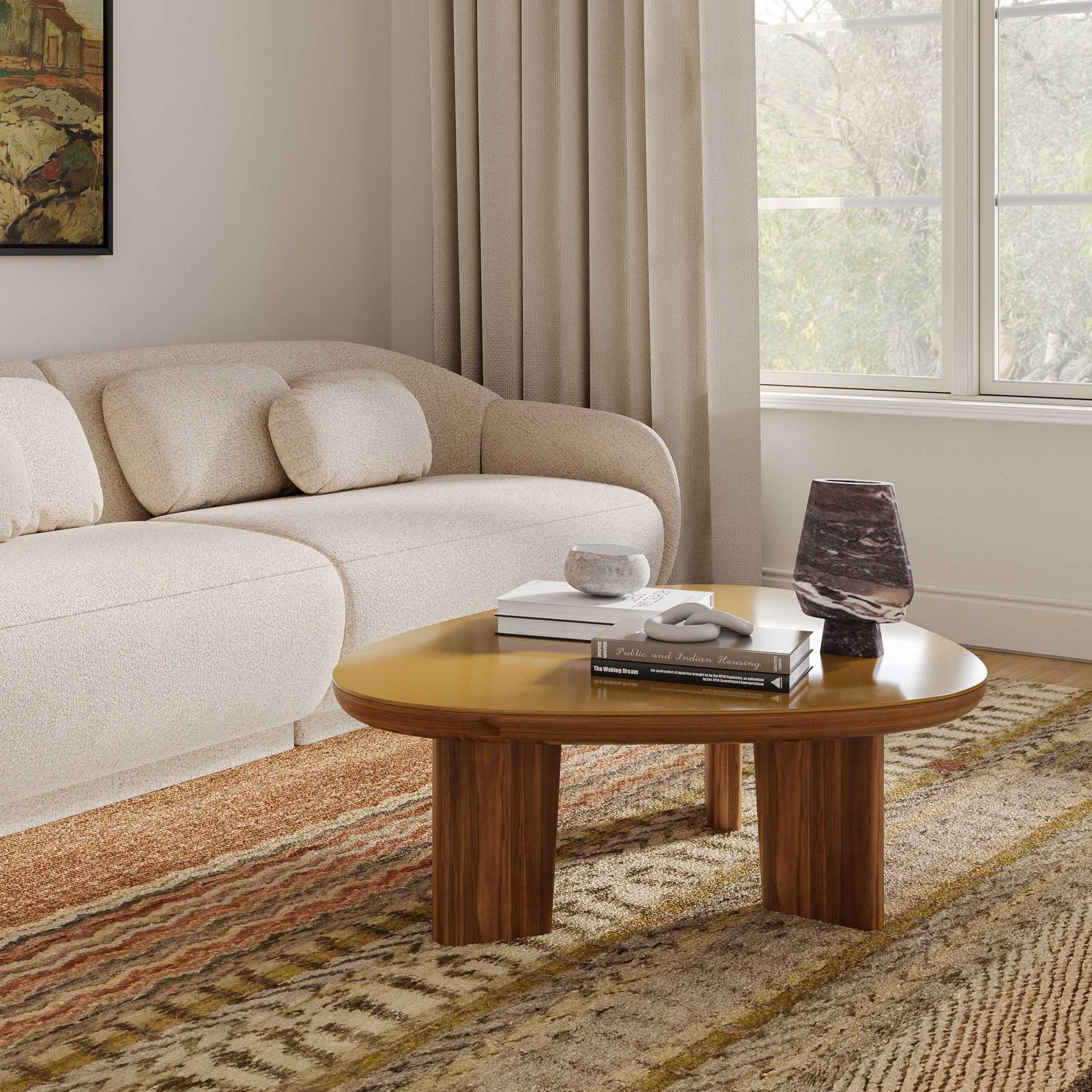 TOV Furniture Oani Walnut Coffee Table