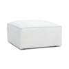 TOV Furniture Mindy Performance Chenille Basketweave Ottoman