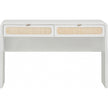 TOV Furniture Patty Rattan 2-Drawer Console Desk