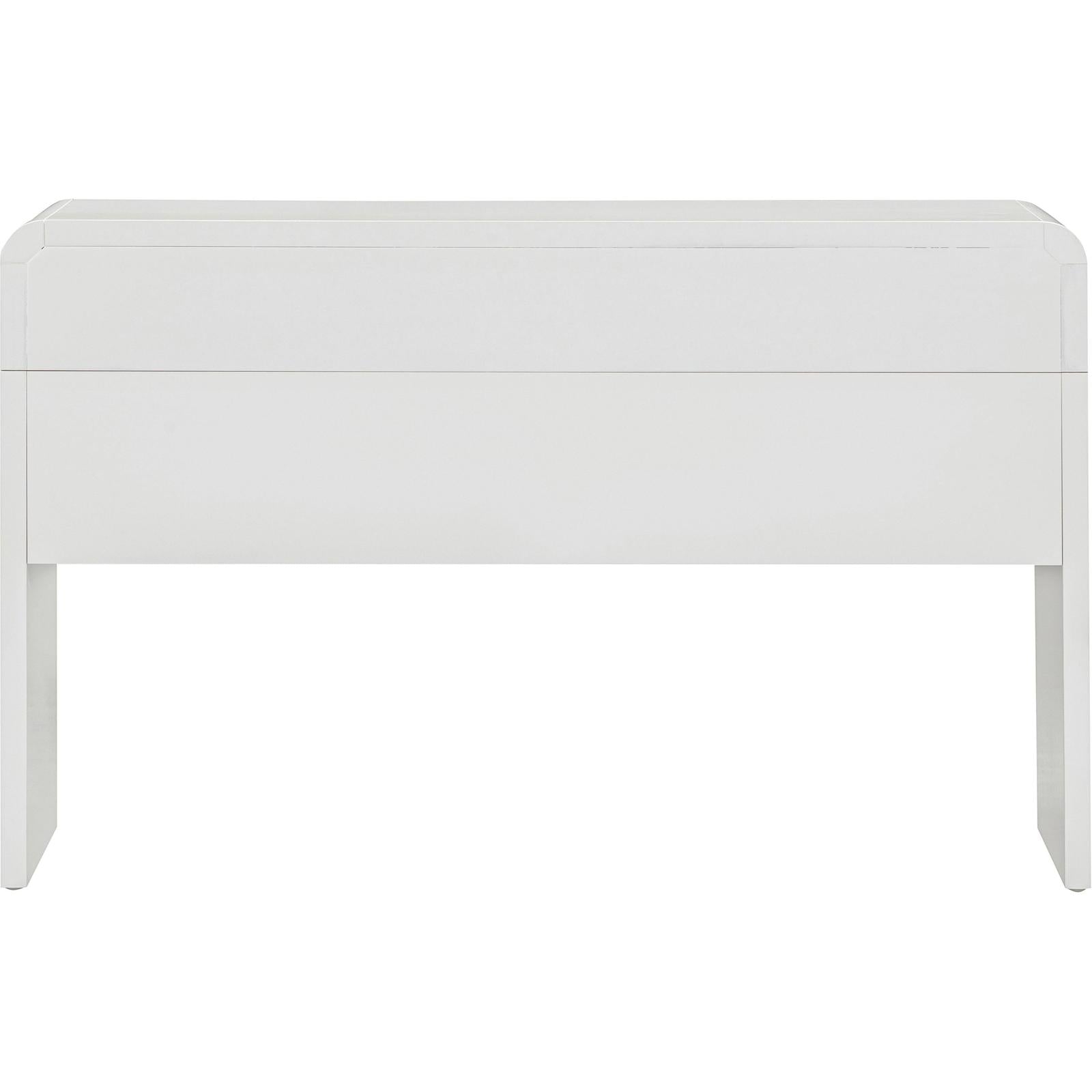 TOV Furniture Patty Rattan 2-Drawer Console Desk