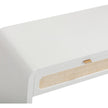 TOV Furniture Patty Rattan 2-Drawer Console Desk
