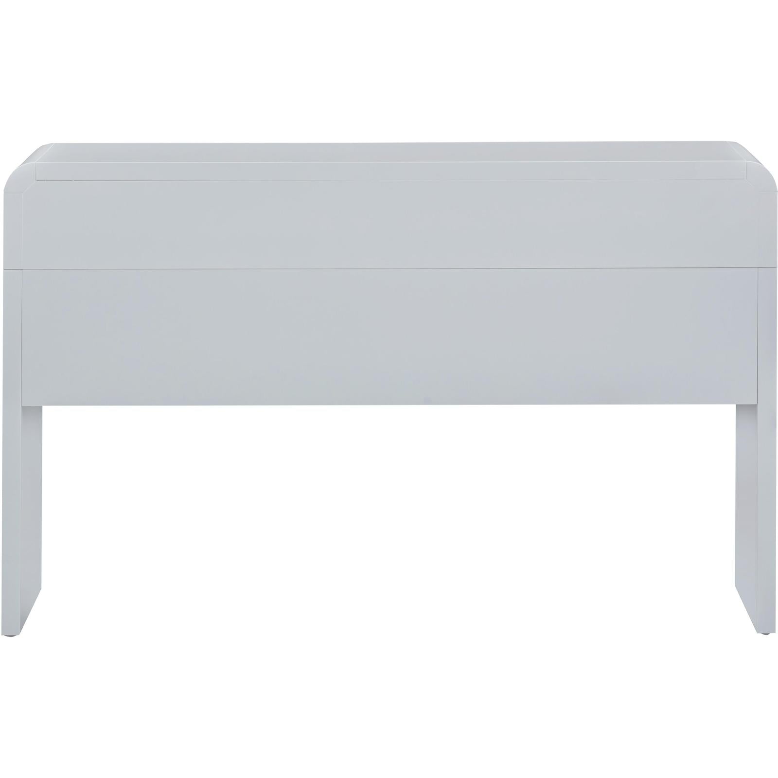 TOV Furniture Patty Rattan 2-Drawer Console Desk