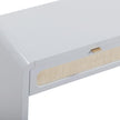 TOV Furniture Patty Rattan 2-Drawer Console Desk