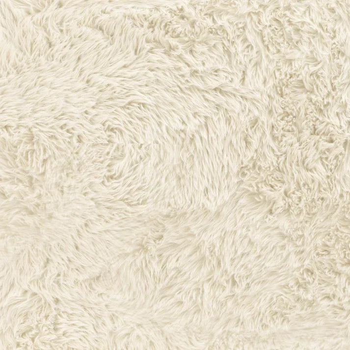 TOV Furniture Ollie Straight Vegan Shearling Large Bench