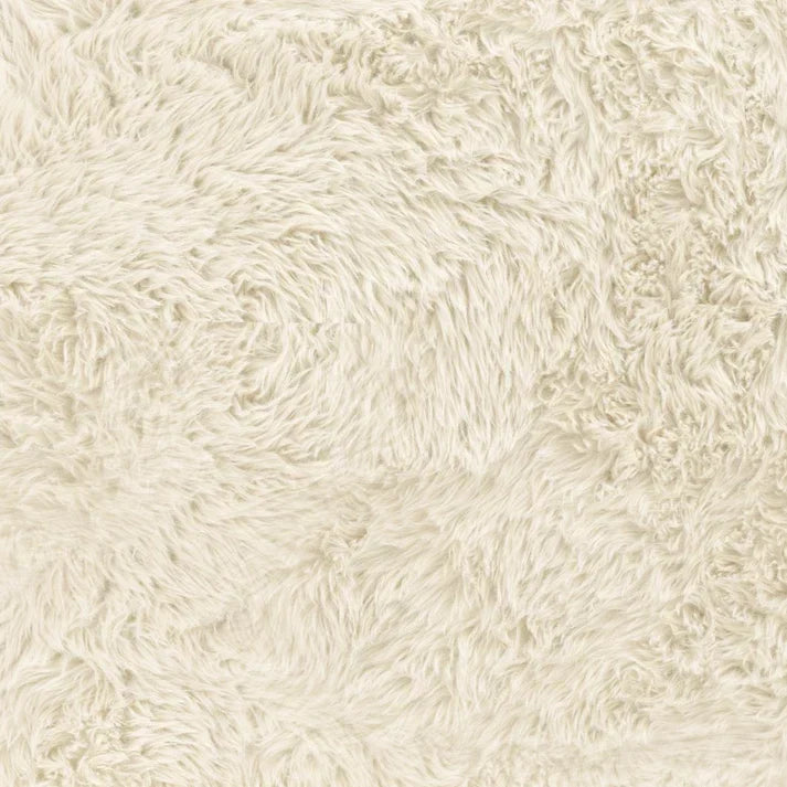 TOV Furniture Ollie Straight Vegan Shearling Bench