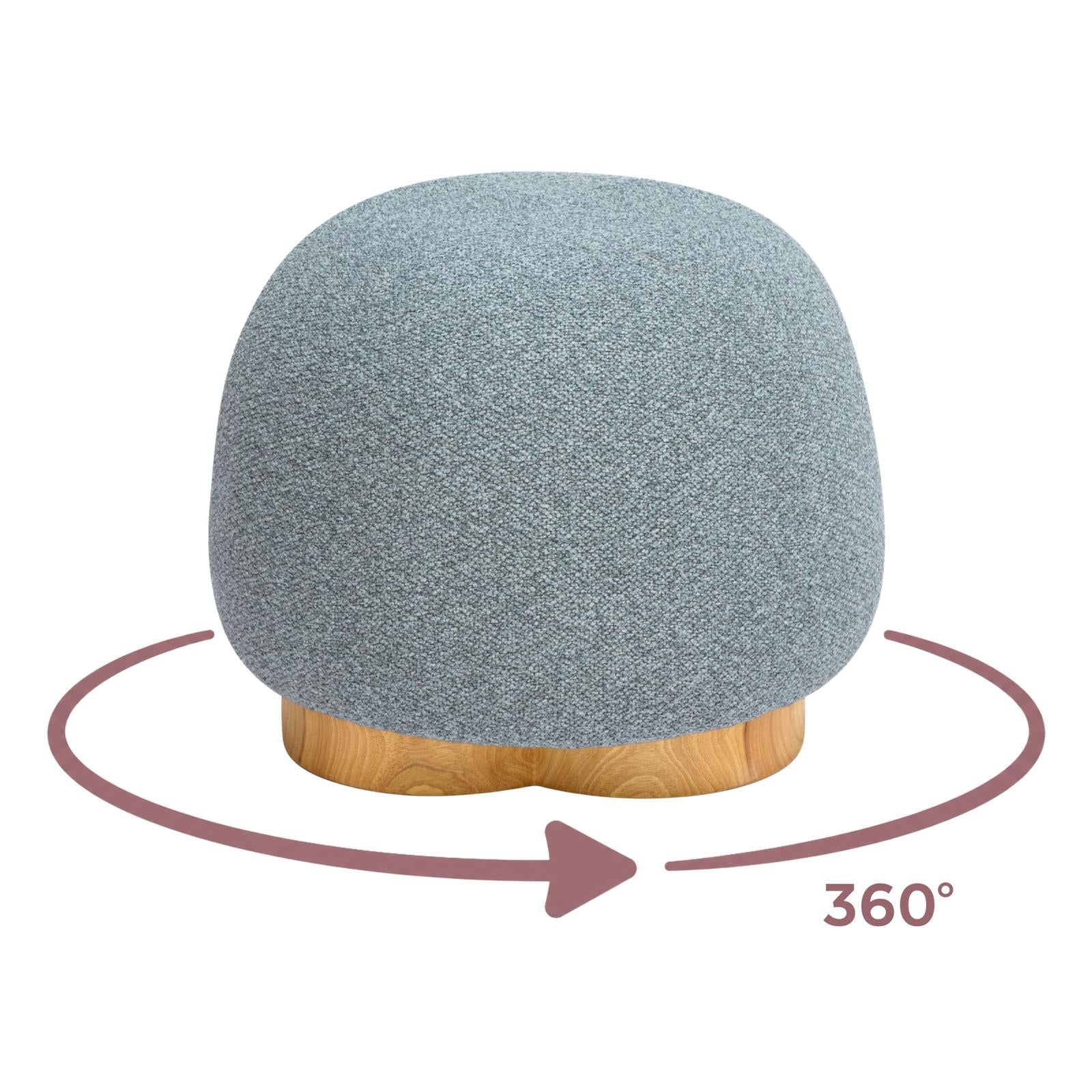 TOV Furniture Oopa Swivel Ottoman