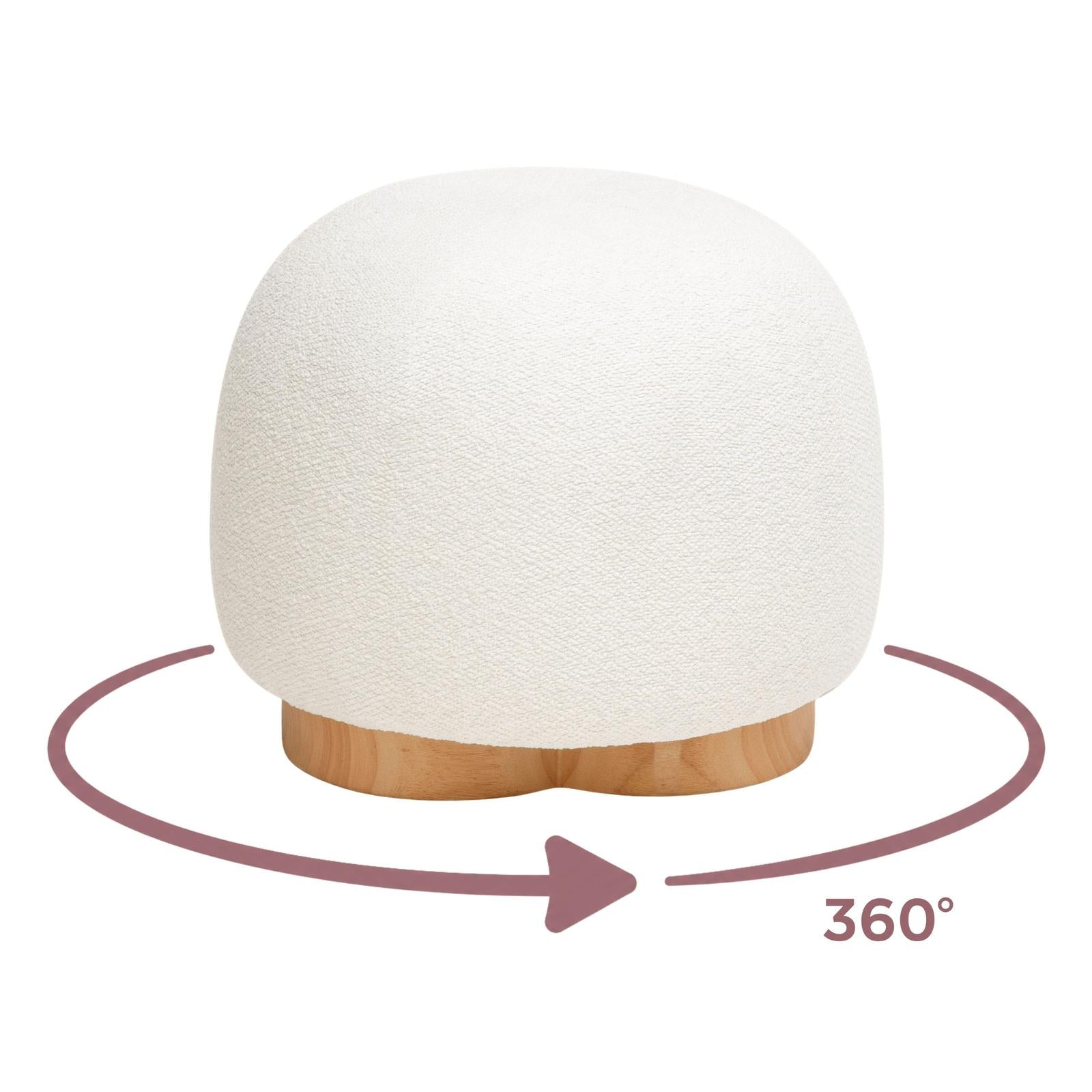 TOV Furniture Oopa Swivel Ottoman