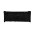 TOV Furniture Poppy Black Rattan Small Pet Bed