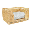 TOV Furniture Milou Natural Rattan Small Pet Bed