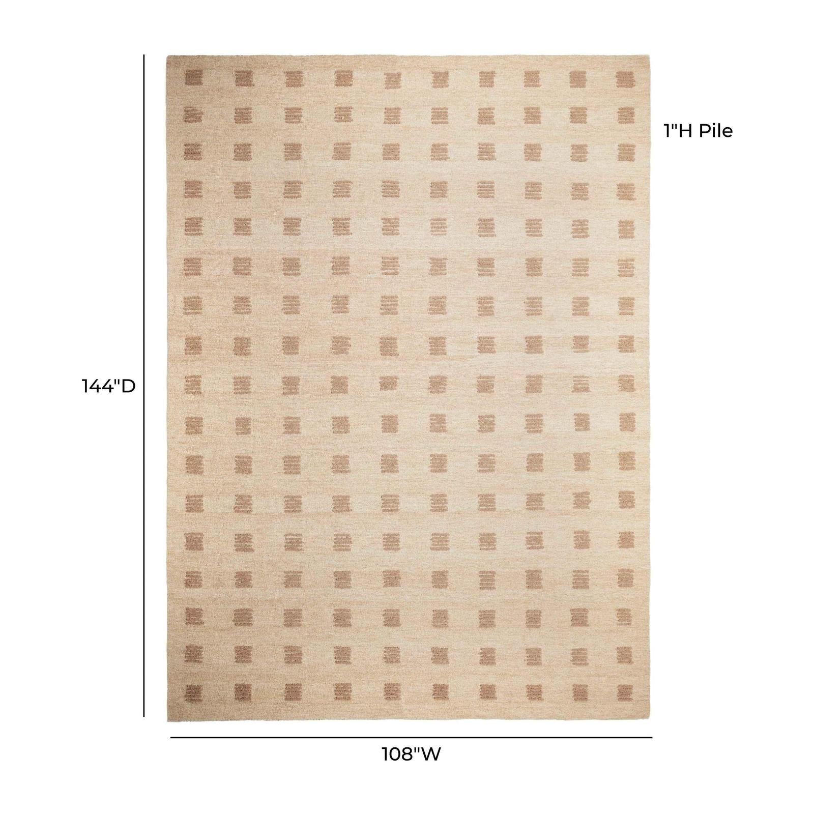 TOV Furniture Hari Natural Hand-Tufted Rug