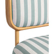TOV Furniture Dorine Striped Performance Linen & Rattan Accent Chair